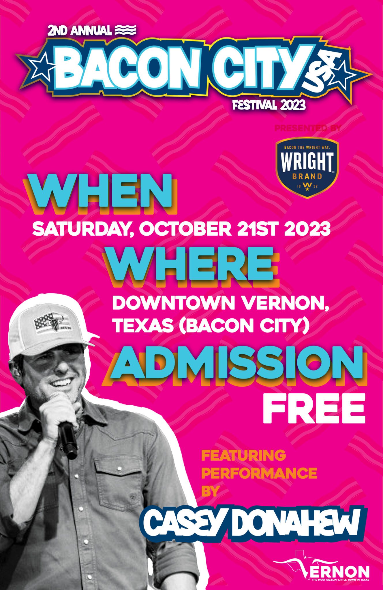 BACON CITY, USA Visit Vernon TX