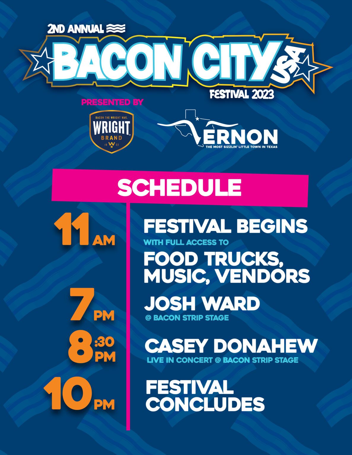 BACON CITY, USA Visit Vernon TX